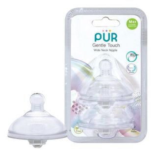PUR Gentle Touch Wide Neck Nipple-M