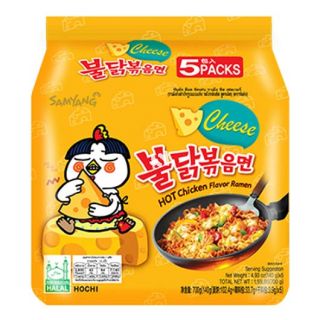 Noodle Hot Chicken Cheese 5Pack (140gx5)