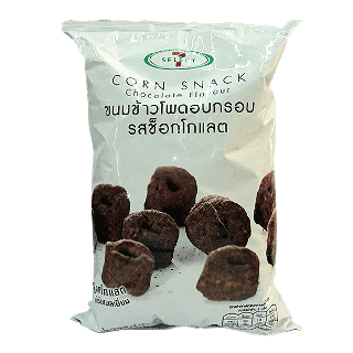 CHOCOLATE FLAVOUR CORN SNACK (SNACK TOWN BRAND)