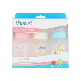 Pureen BPA Ultra Soft 3Pack 0+month (3227)