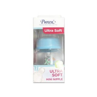 Pureen Ultra Soft Mini Nipple S (0 Months+) 2oz (013623)