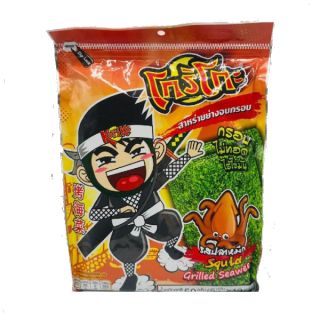  Grilled Seaweed Squid 10 Sheets	
