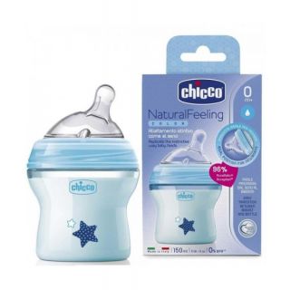 Chicco Natural Feeling 150ml Blue