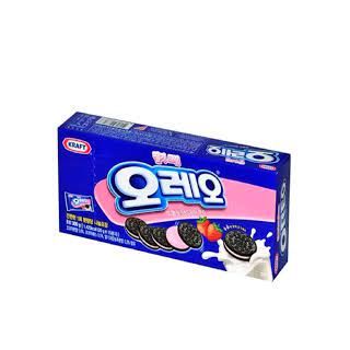 Korean Oreo Cookies Straw Cream 300g
