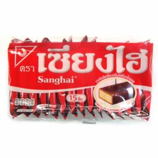 Sanghai Chocolate Flavoured Cream Wafers
