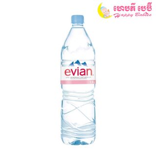 Evian Water 1.5L-Pieces