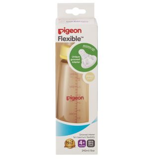 Pigeon Flexible Bottle 4+month 8oz/240ml(26686)