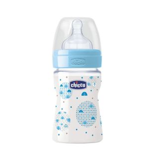 Chicco Micro Feeding Bottle 0+month 150ml Blue 