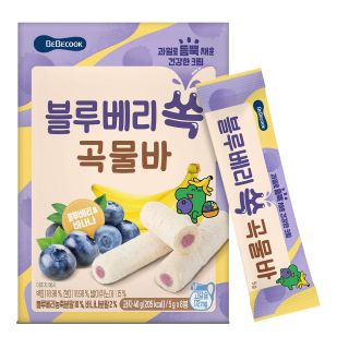 BEBEcook Blueberry Banana Bars 1*8