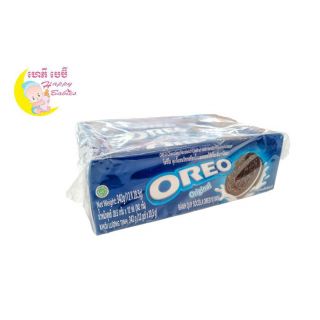 OREO Chocolate Sandwich Cookies With Vanilla Flavored Cream 12Pack