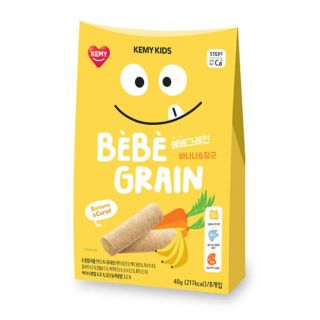 Korean Kemy Kids BeBe Grain Banana Carrot