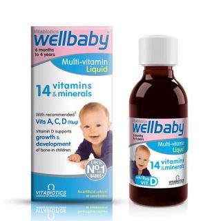 Healthcare Wellbaby Multi-Vitamin Liquid 6m-4y 150ml