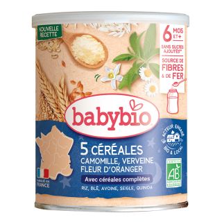 Cereal Baby Bio 5 Cereal 220g
