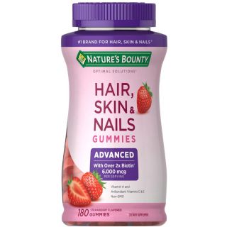 Healthcare Nature's Bounty Hair, Skin &Nails 180Gummies