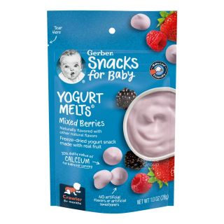 Gerber Yogurt Melts Mixed Berries 28g
