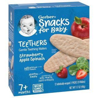 Gerber Teethers, Strawberry Apple Spinach