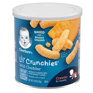 Snack Gerber Chrunchies Cheddar