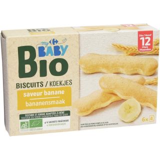 Baby Food Snack Baby Bio Banana 
