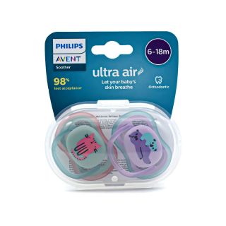 Bottle Accessories Avent Pacifier SCF085/60 6-18m