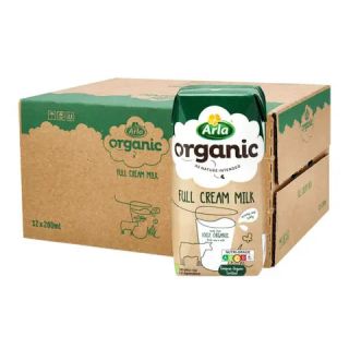 Milk Shake Arla Organic Full Cream 200mlx4-01