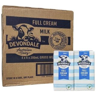 Milk Shake DEVONDALE Full Cream 200mlx4-01