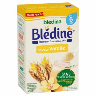 BabyFood Cereal Bledine Vanilla 6m