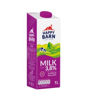 Milk Shake HAPPY BARN 3.8% 1Lx12