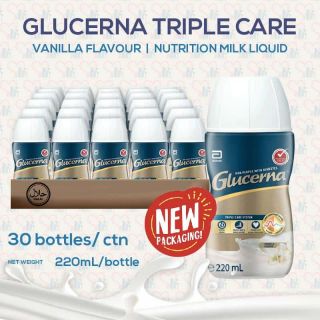 Milk Shake Glucerna Vanilla 220mlx30-1