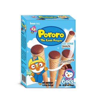 Pororo Ice Cone Snack Chocolate