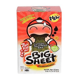 Tao Kae Noi Big Sheet Crispy Seameed Spicy Flavor 12pcs