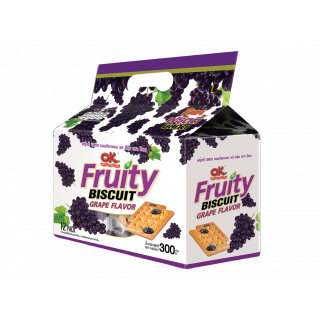  Ok Fruity Biscuit Grape flavor 300g