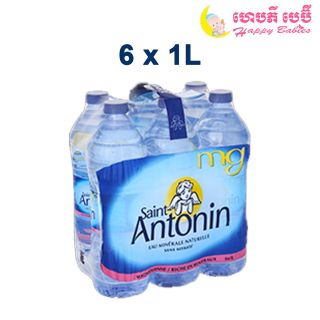 Saint Antonin Water 6x1L-Pack