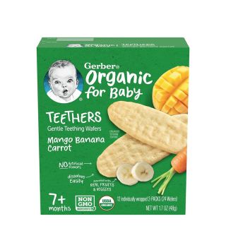 Gerber Organic Teethers Mango Banana Carrot